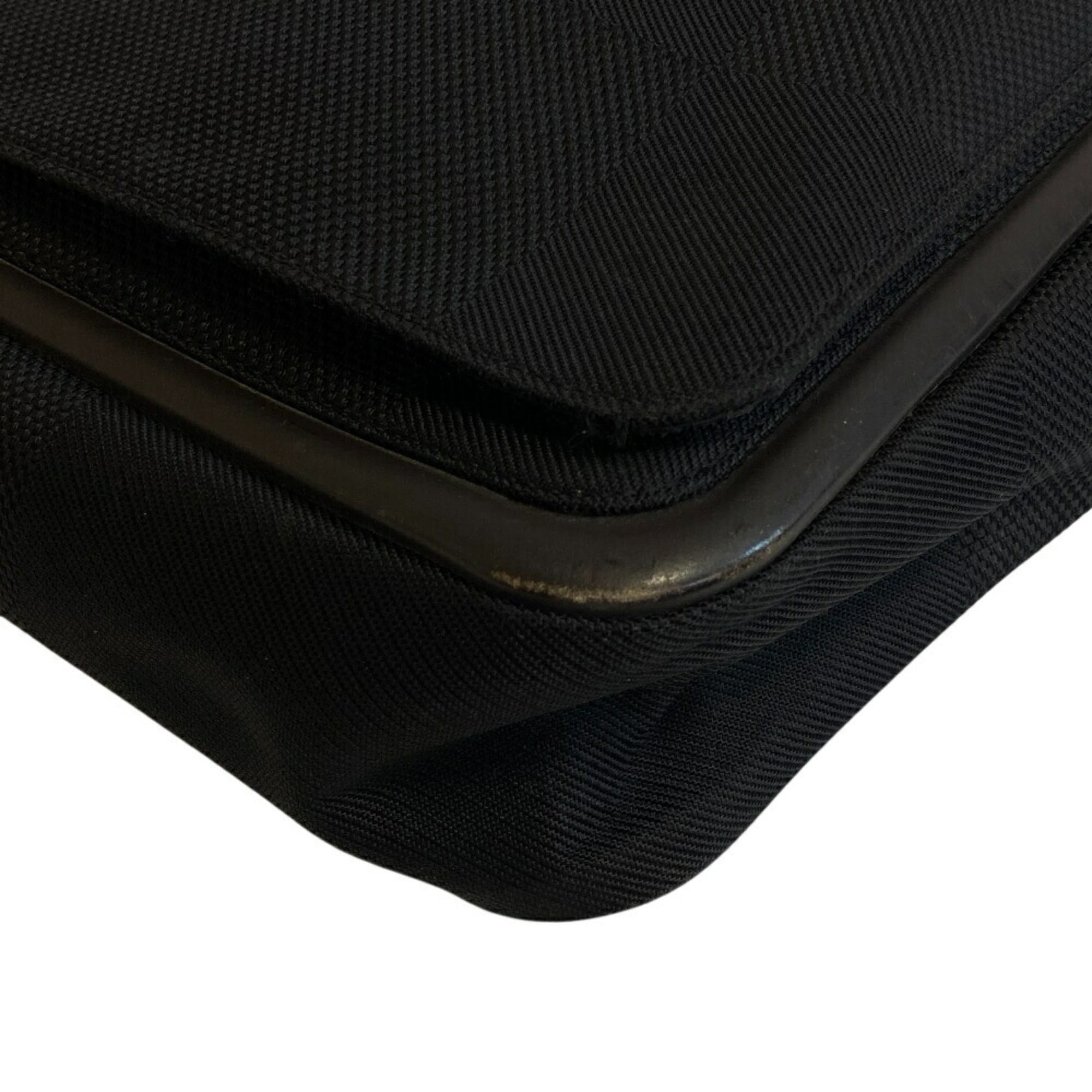 Louis Vuitton Black Canvas Messenger Bag Shoulder Bag