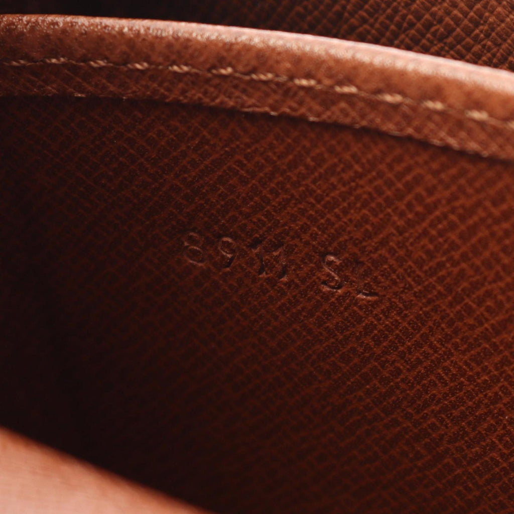 Louis Vuitton Brown Coated Canvas Pvc Monogram Leather Shoulder Bag
