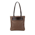 Louis Vuitton Damier Brown Pvc Leather Tote Bag