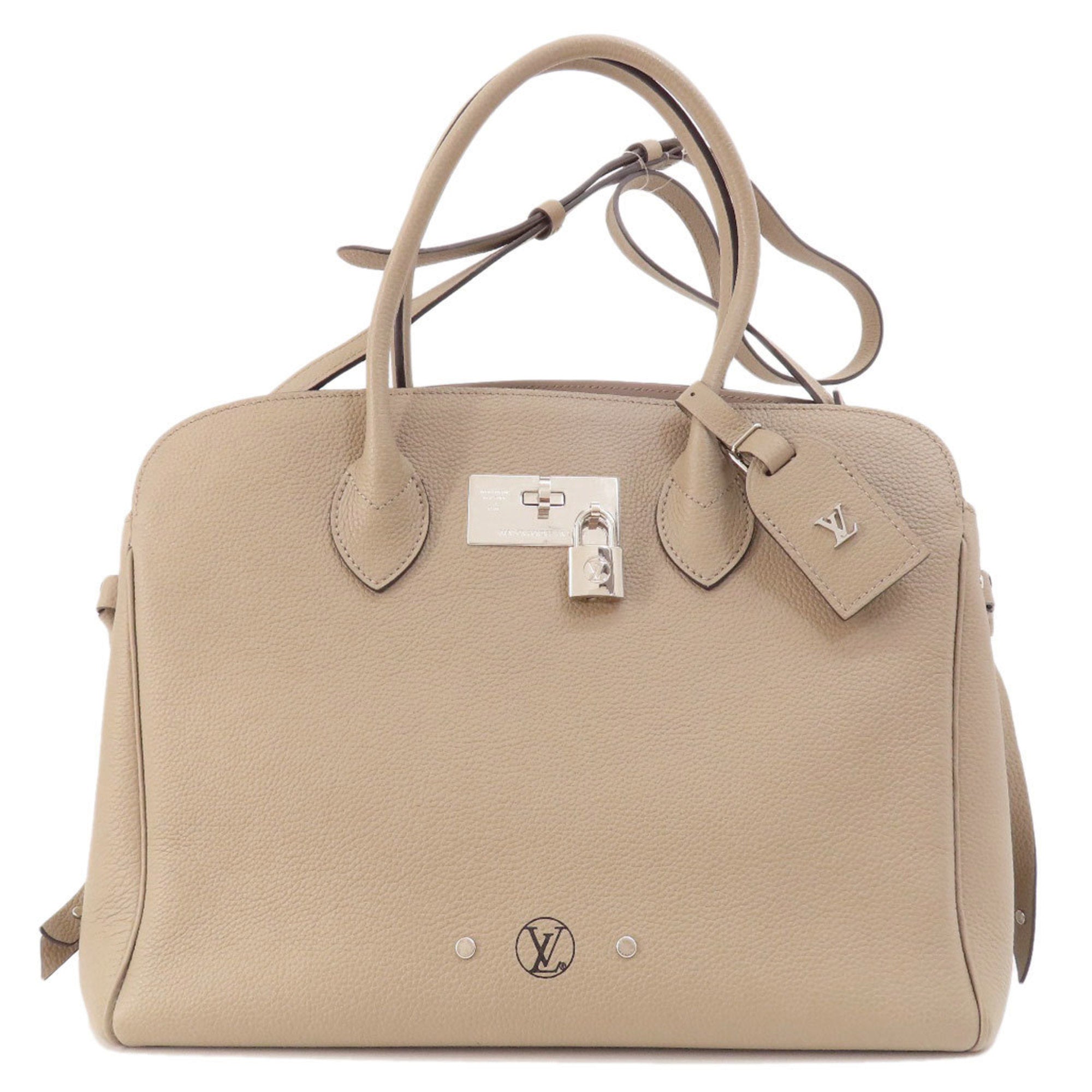 Louis Vuitton Brown Leather Handbag