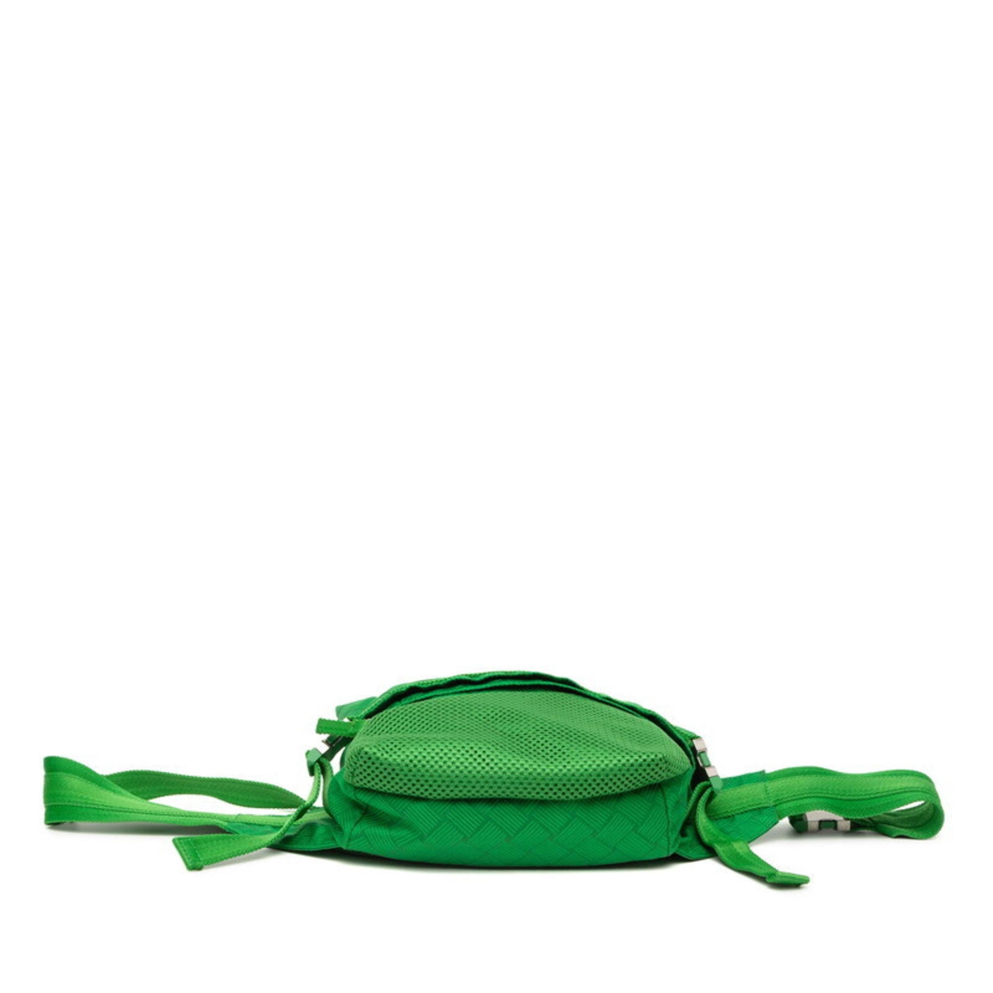 Bottega Veneta Green Nylon Sling Bag