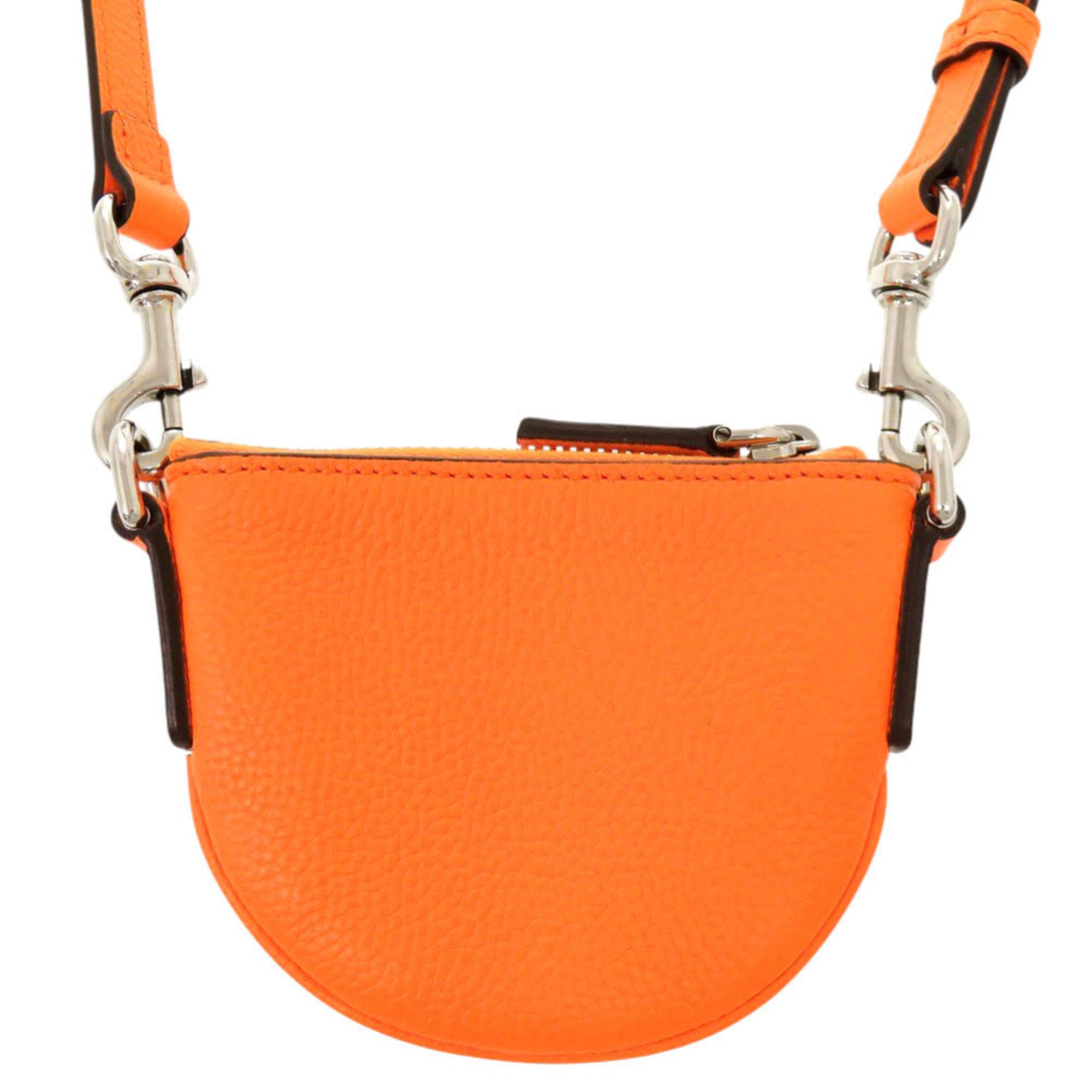 Gucci Orange Leather Shoulder Bag (Pre-Owned)