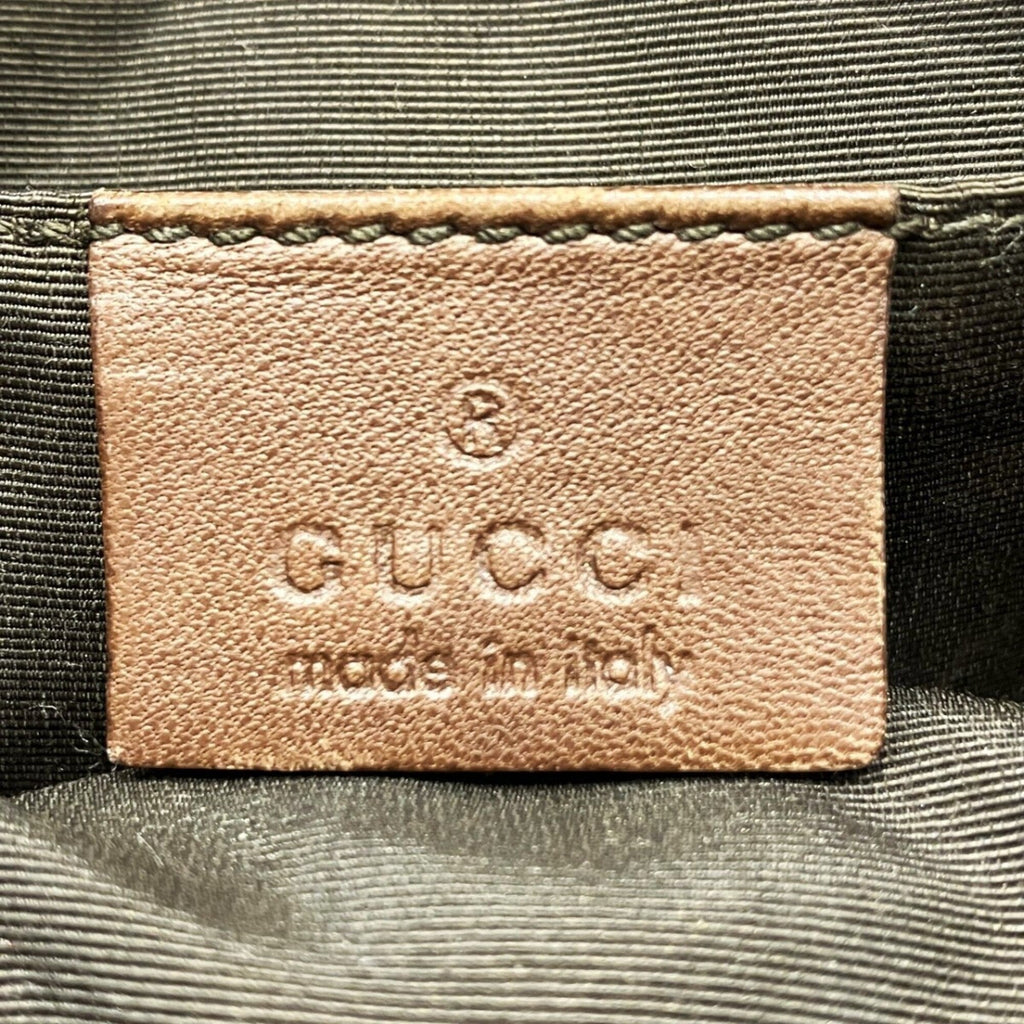 Gucci Gg Canvas Beige Brown Gg Canvas Shoulder Bag (Pre-Owned)