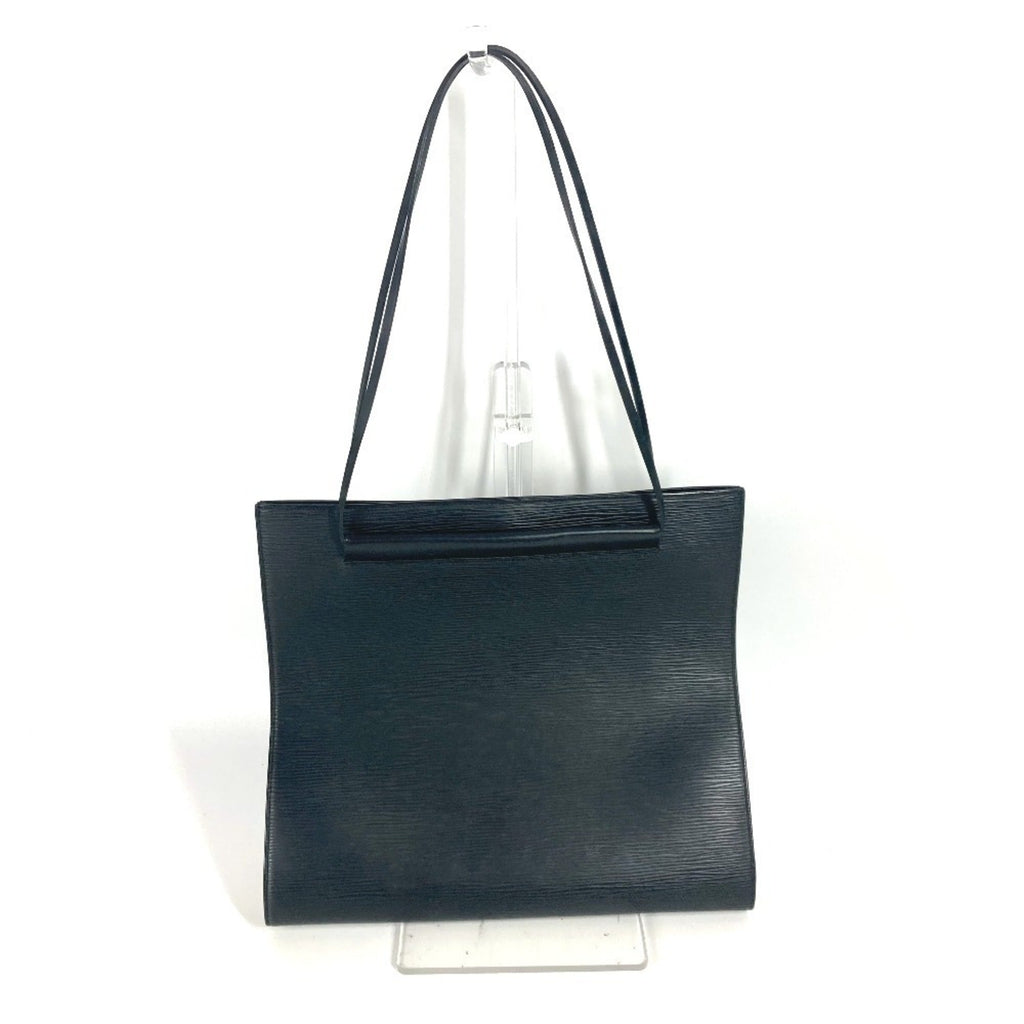 Louis Vuitton Epi Black Noir Epi Leather Shoulder Bag Tote Bag