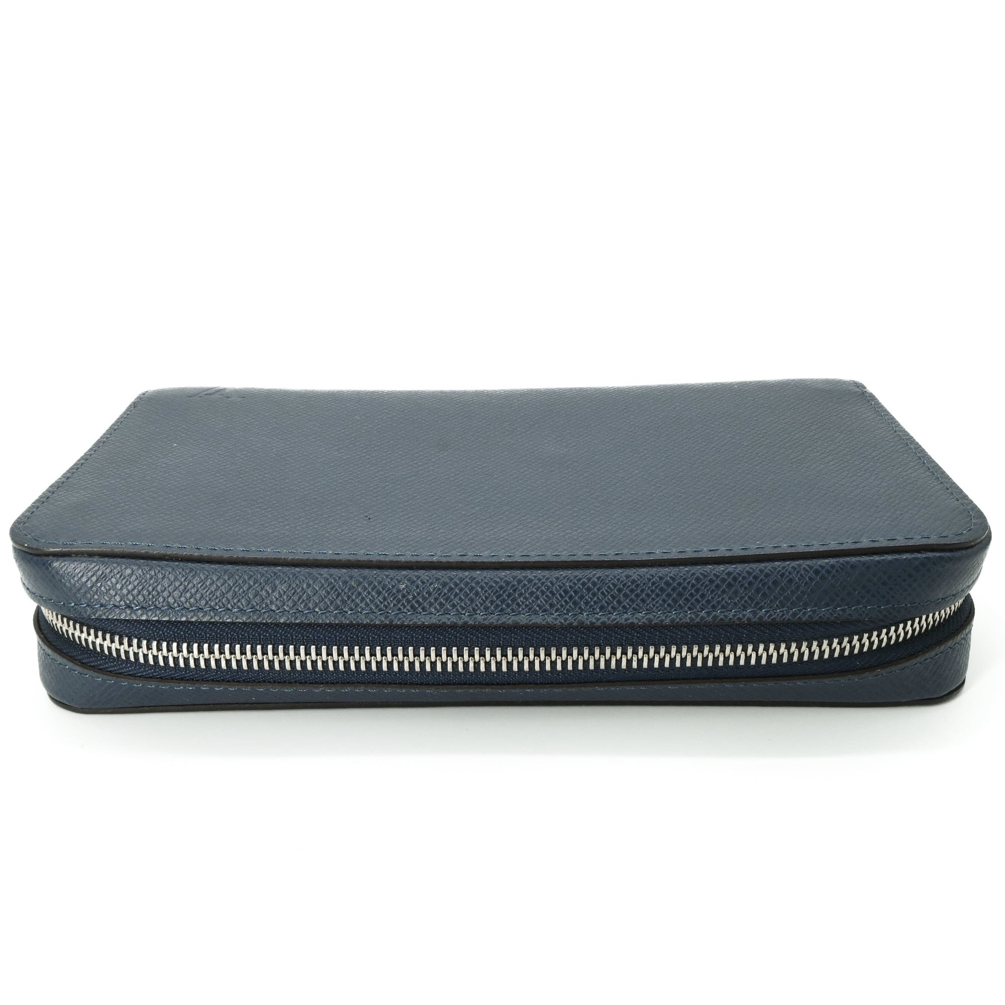 Louis Vuitton Taiga Navy Blue Taiga Leather Long Wallet