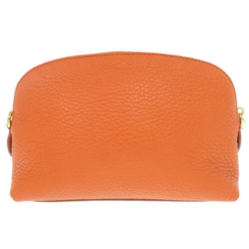 Prada Orange Leather Pouch