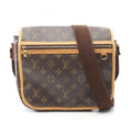 Louis Vuitton Brown Pvc Leather Shoulder Bag