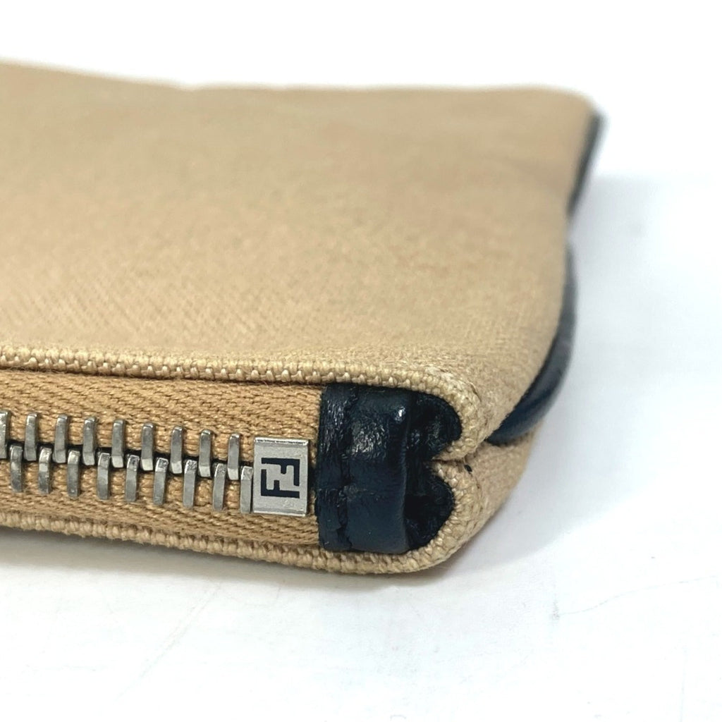 Fendi Beige Cloth Clutch Bag