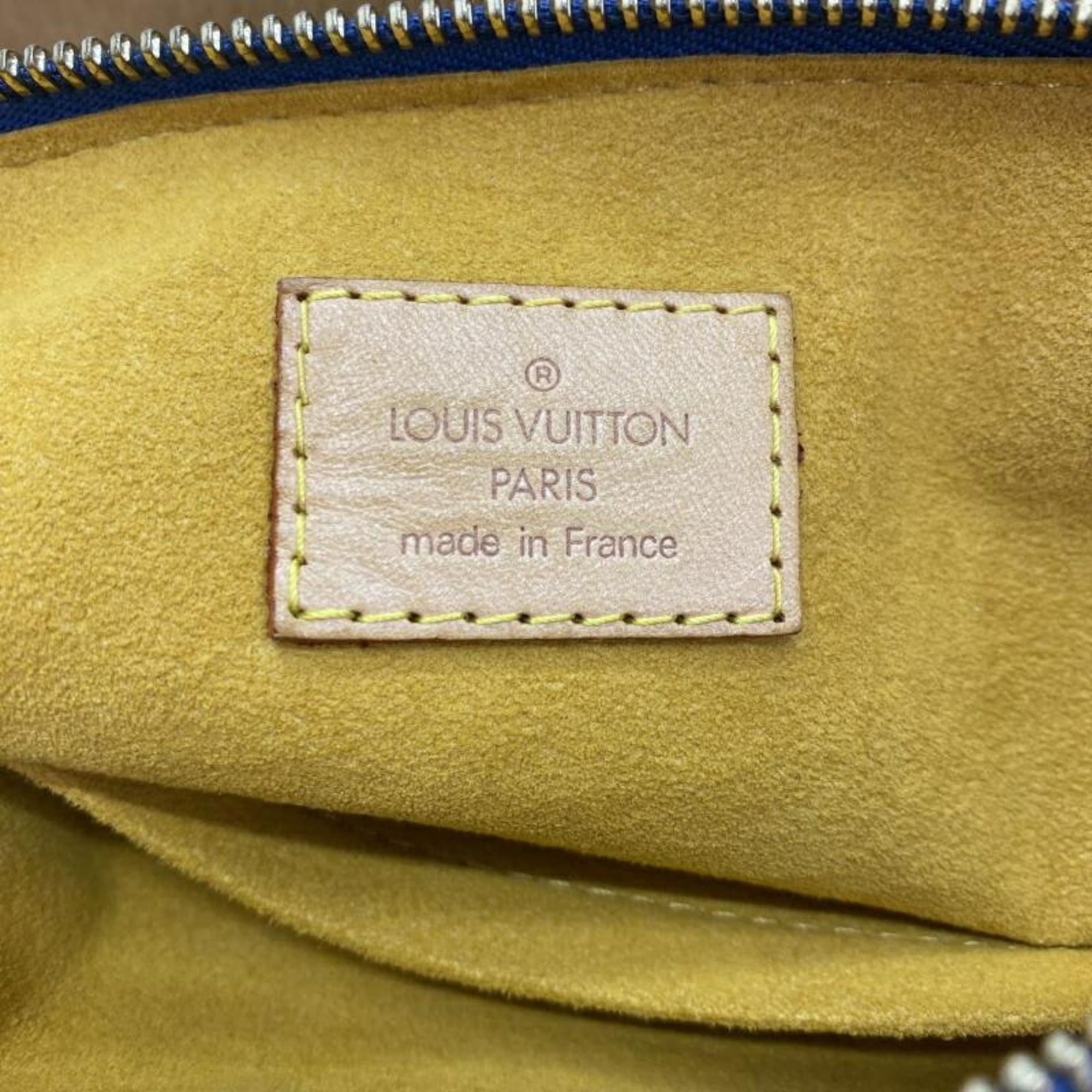 Louis Vuitton Blue Denim Shoulder Bag