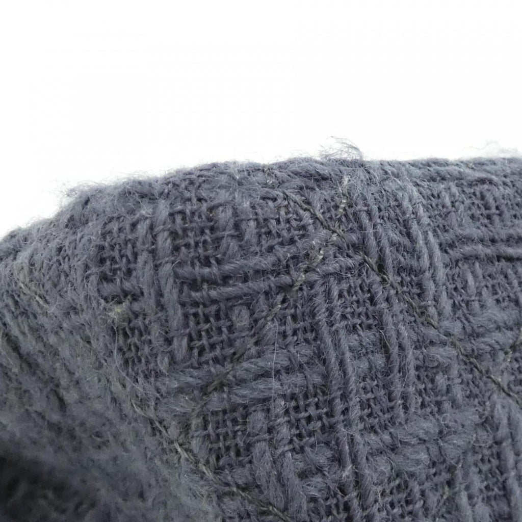 Chanel Gray Tweed Shoulder Bag
