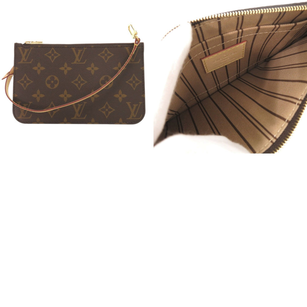 Louis Vuitton Brown Monogram Pouch Tote Bag