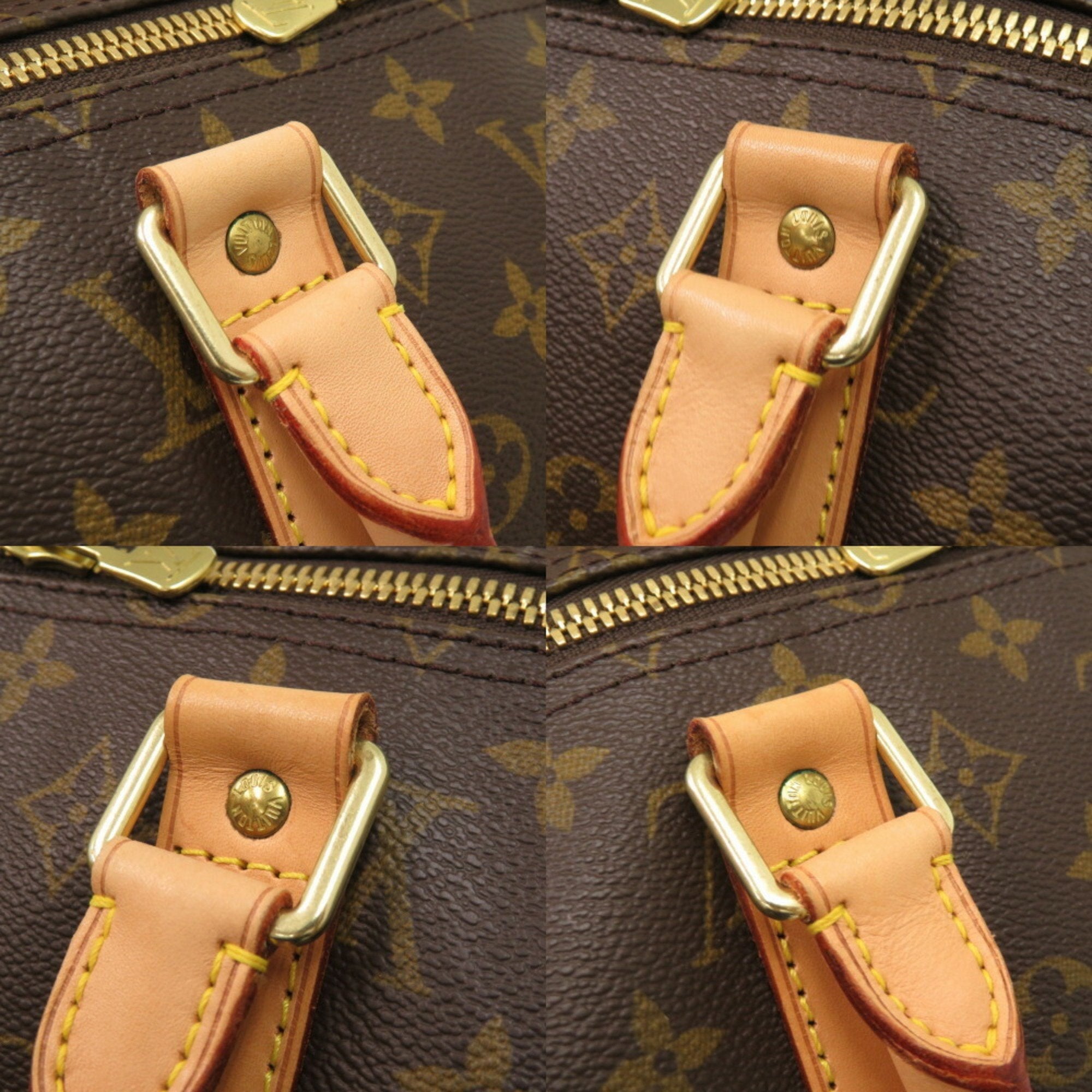 Louis Vuitton Brown Monogram Boston Bag