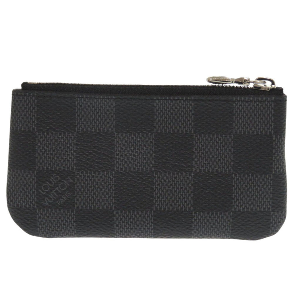 Louis Vuitton Damier Graphite Black Damier Graphite Damier Graphite Coin Purse/Coin Case