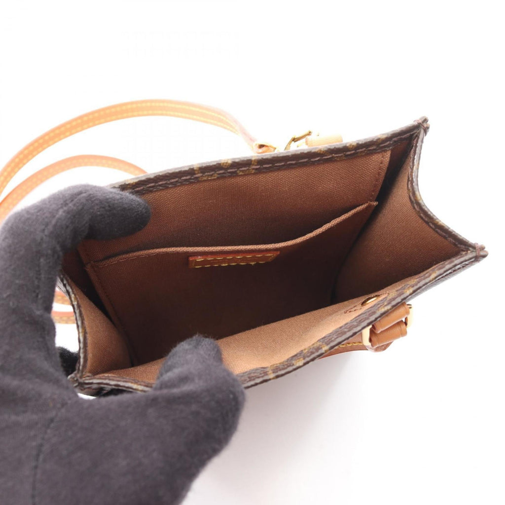 Louis Vuitton Brown Coated Canvas Monogram Pvc Leather Handbag