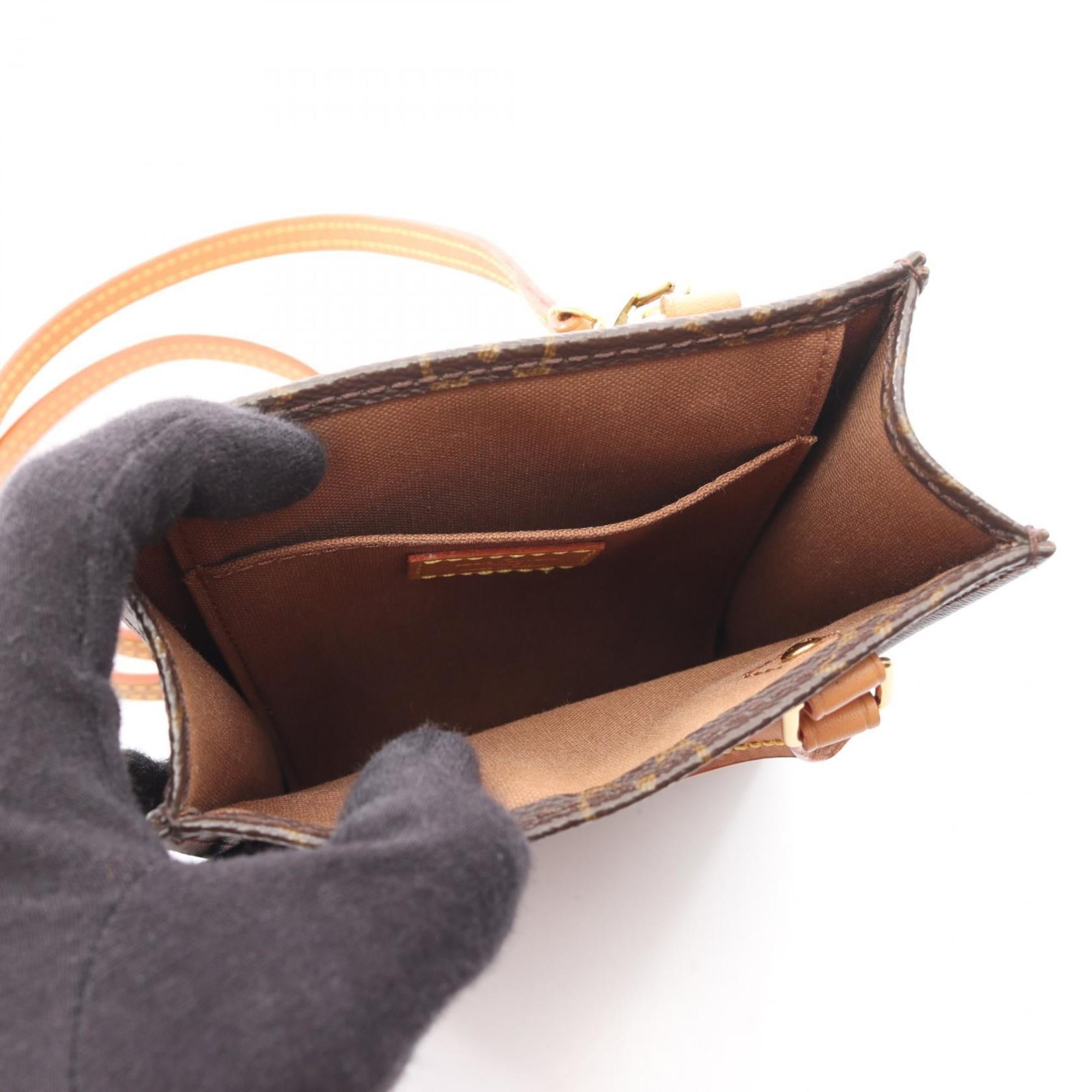 Louis Vuitton Brown Coated Canvas Monogram Pvc Leather Handbag