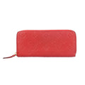 Louis Vuitton Monogram Empreinte Red Color Monogram Empreinte Long Wallet