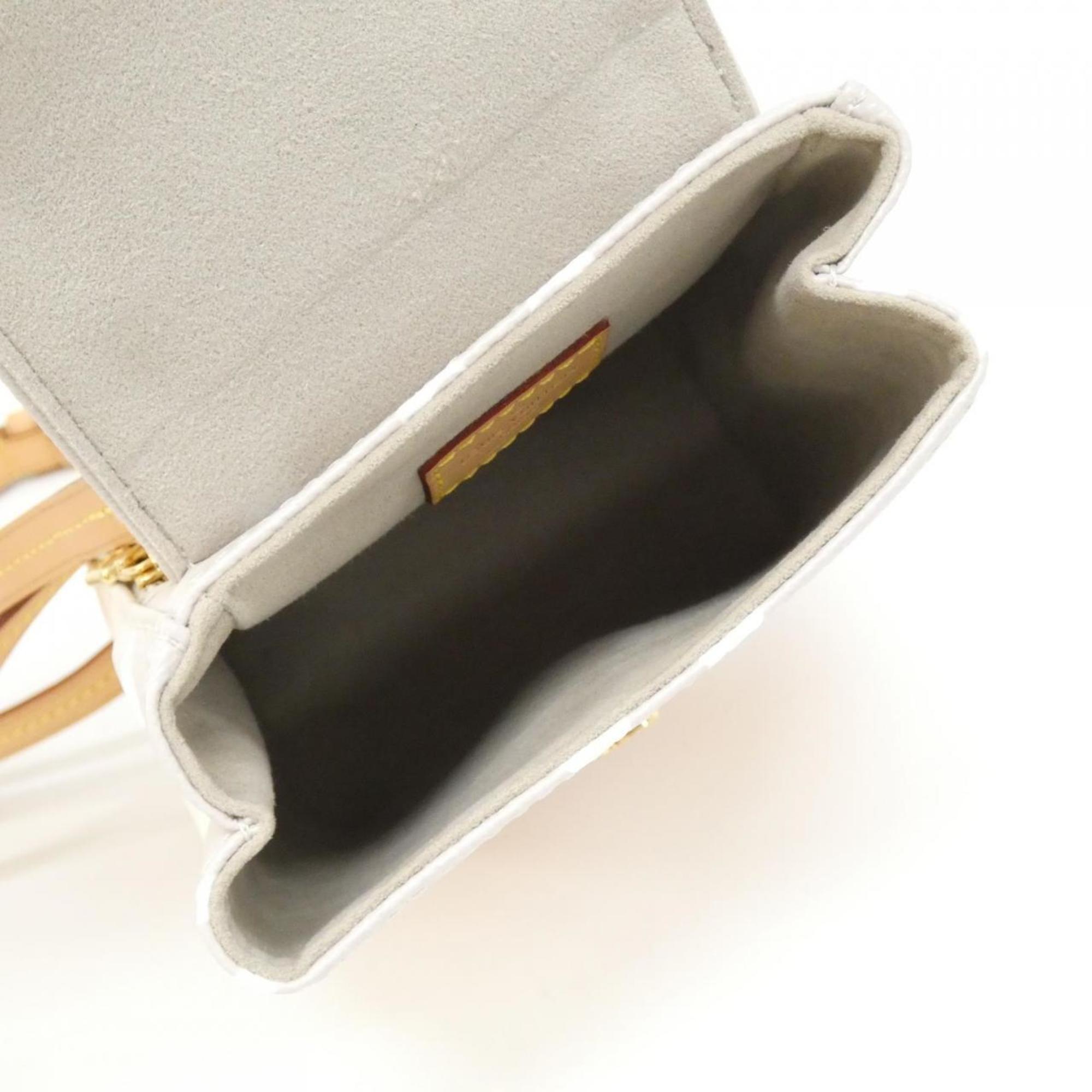 Louis Vuitton Beige White Coated Canvas Backpack
