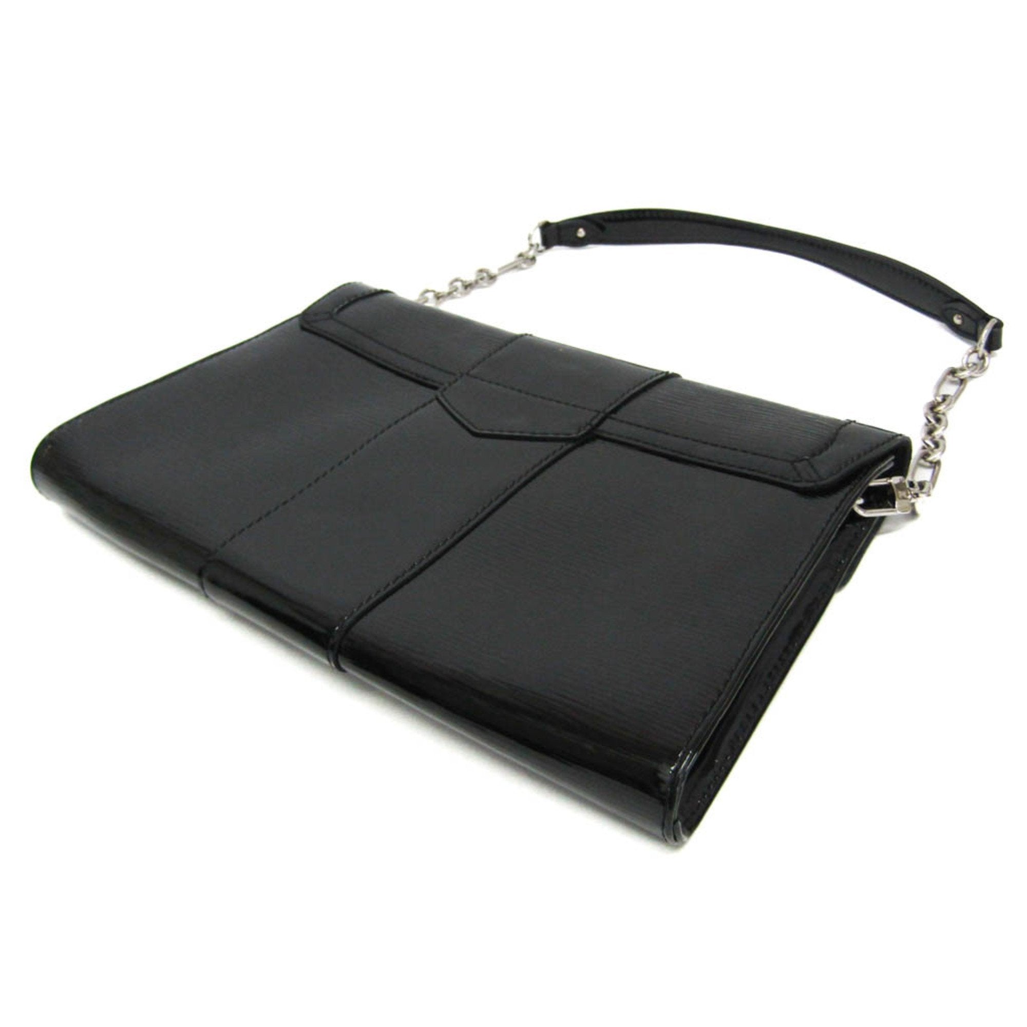 Louis Vuitton Epi Electric Noir Patent Leather Shoulder Bag