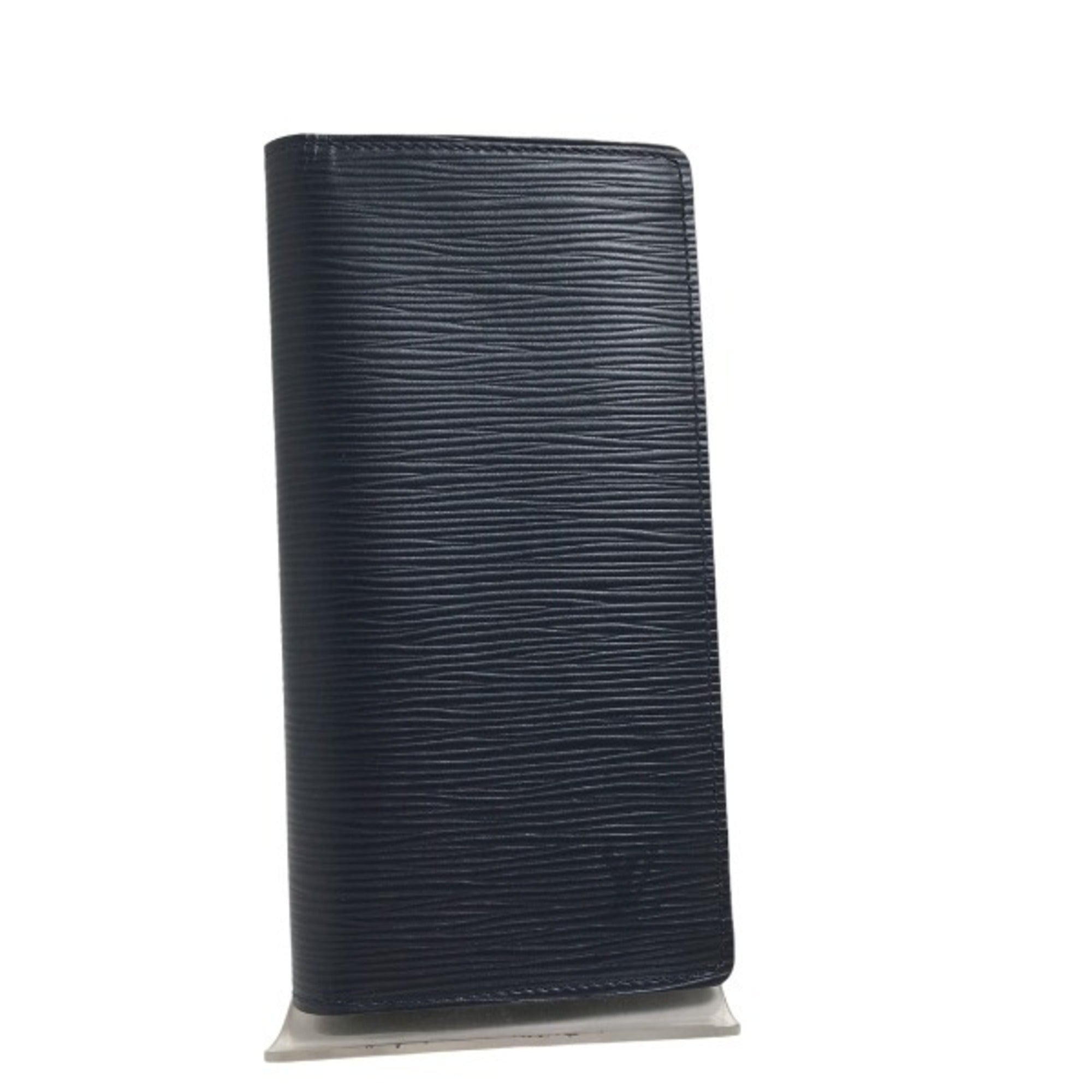 Louis Vuitton Navy Blue Epi Leather Long Wallet