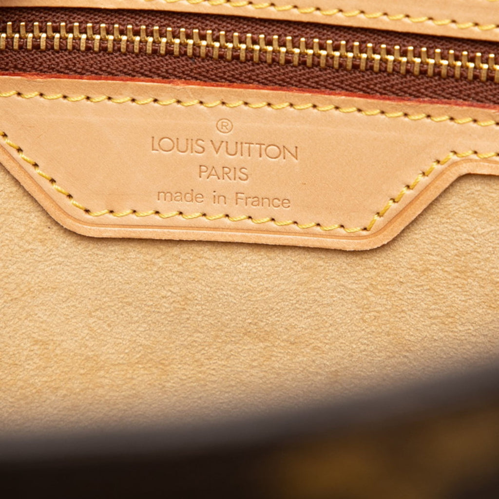 Louis Vuitton Brown Monogram Pvc Leather Tote Bag