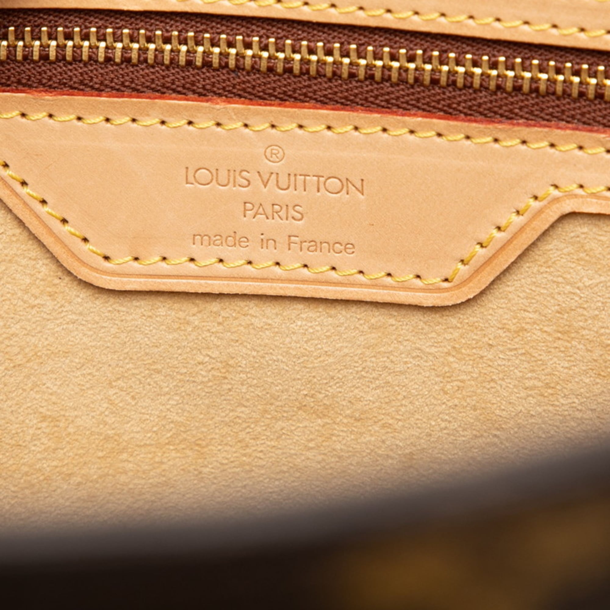 Louis Vuitton Brown Monogram Pvc Leather Tote Bag