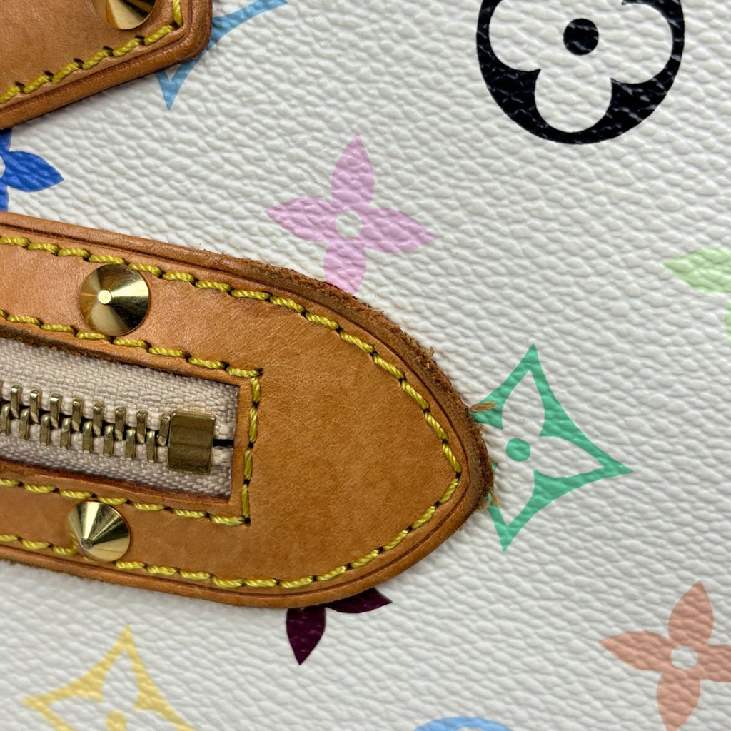 Louis Vuitton Blanc Monogram Multicolore Handbag