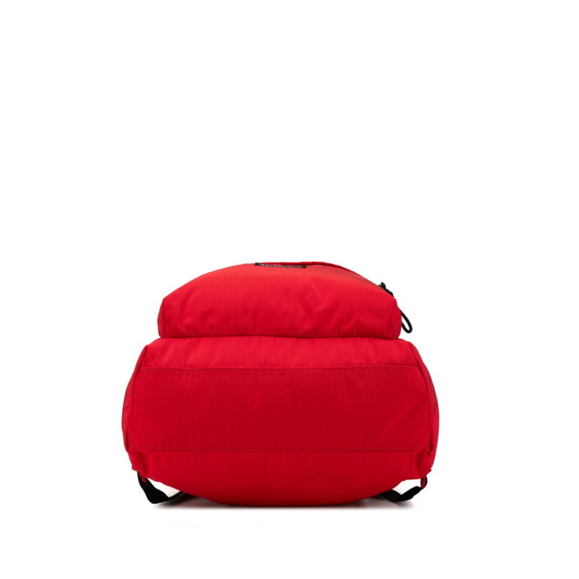 Balenciaga Red Color Nylon Canvas Backpack