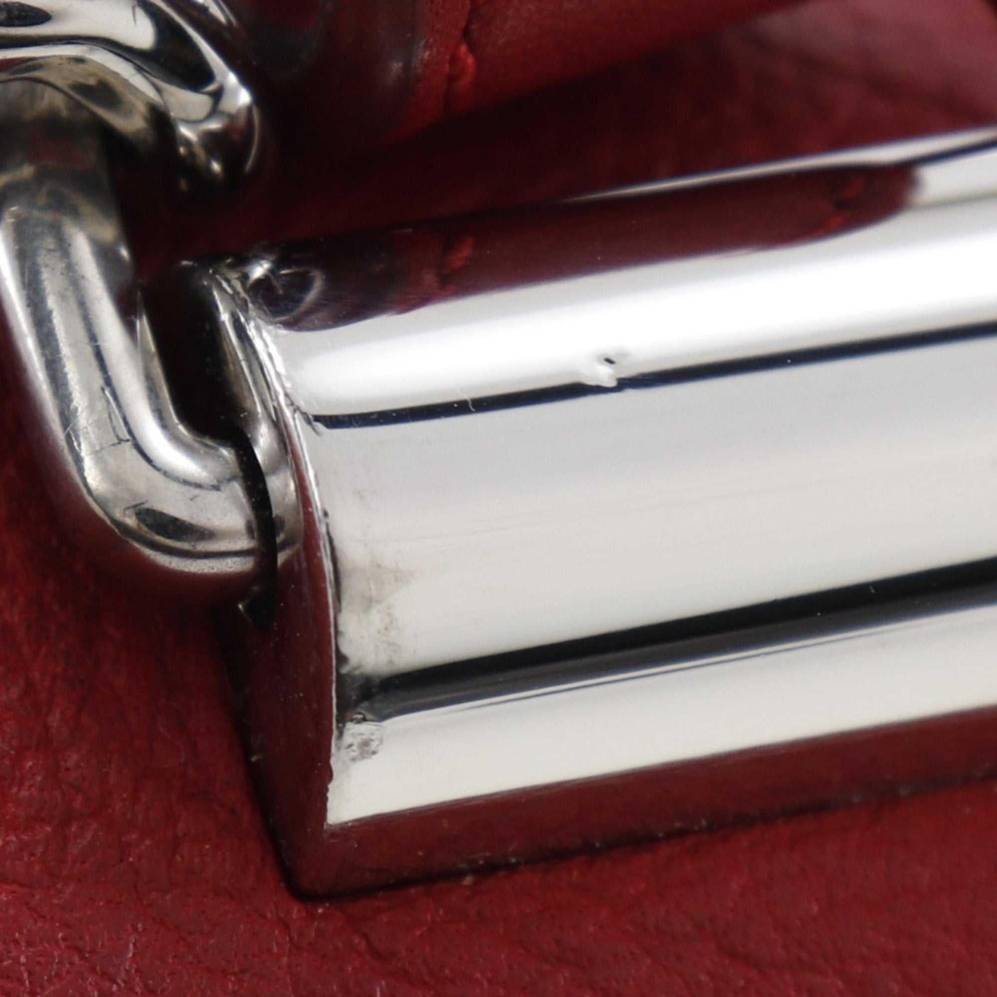Louis Vuitton Red Color Ruby Leather Shoulder Bag