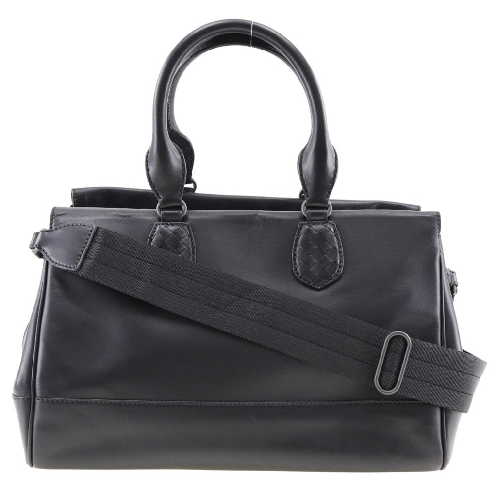 Bottega Veneta Black Leather Handbag