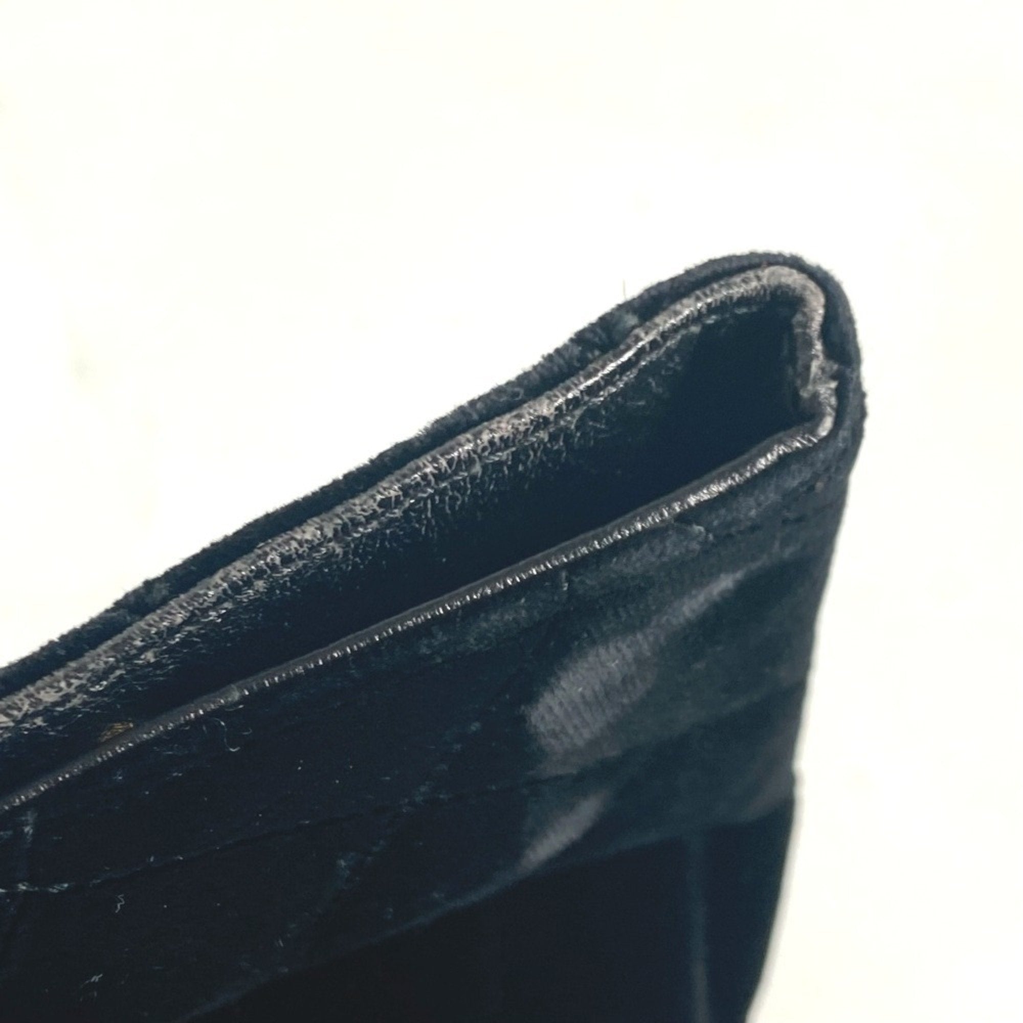 Chanel Black Leather Handbag Tote Bag