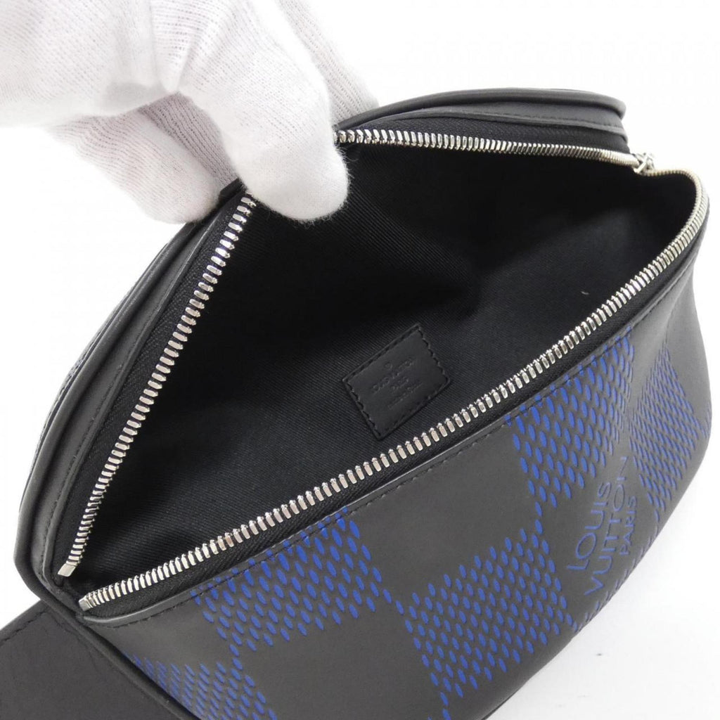 Louis Vuitton Black Infini Marine Leather Handbag Sling Bag
