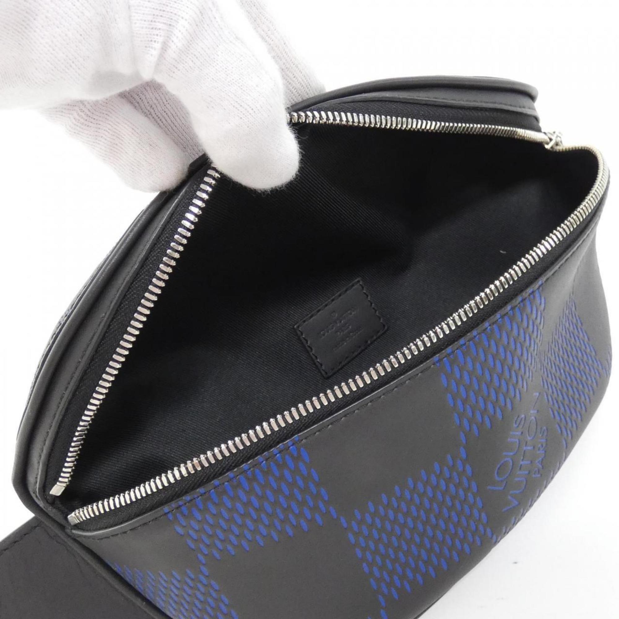 Louis Vuitton Black Infini Marine Leather Handbag Sling Bag