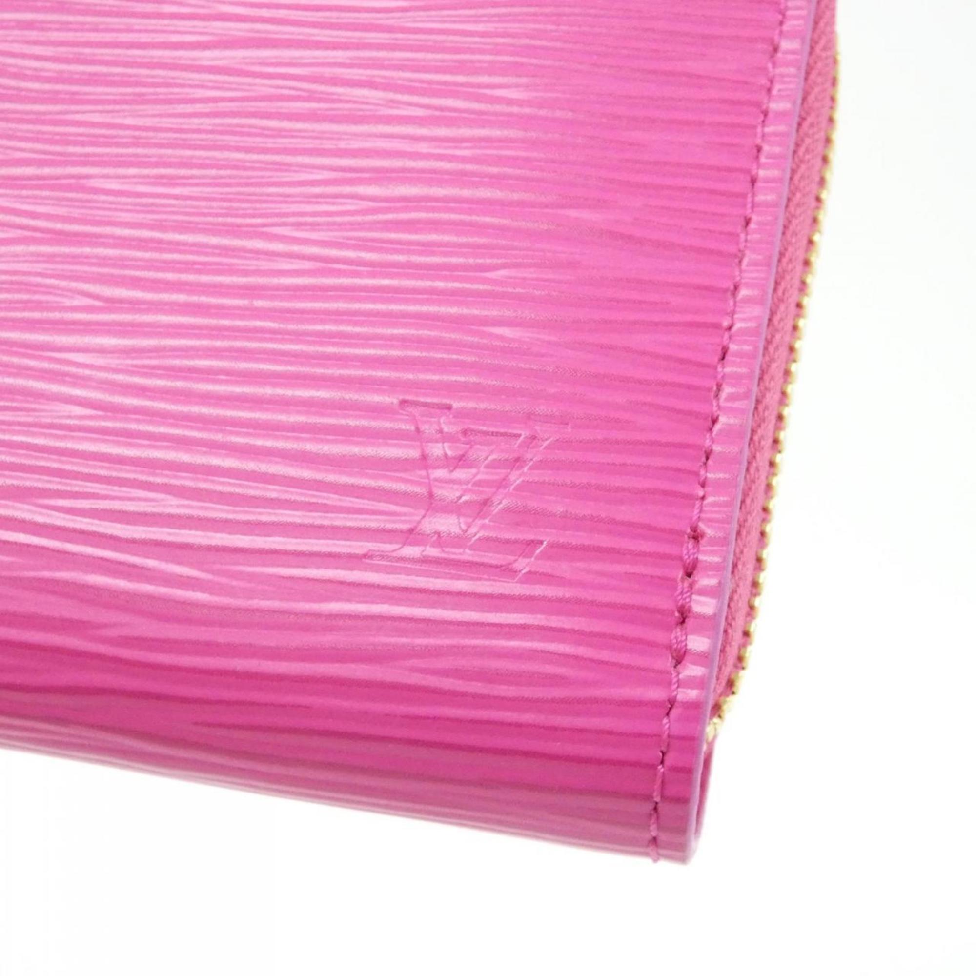 Louis Vuitton Pink Leather Coin Purse/Coin Case