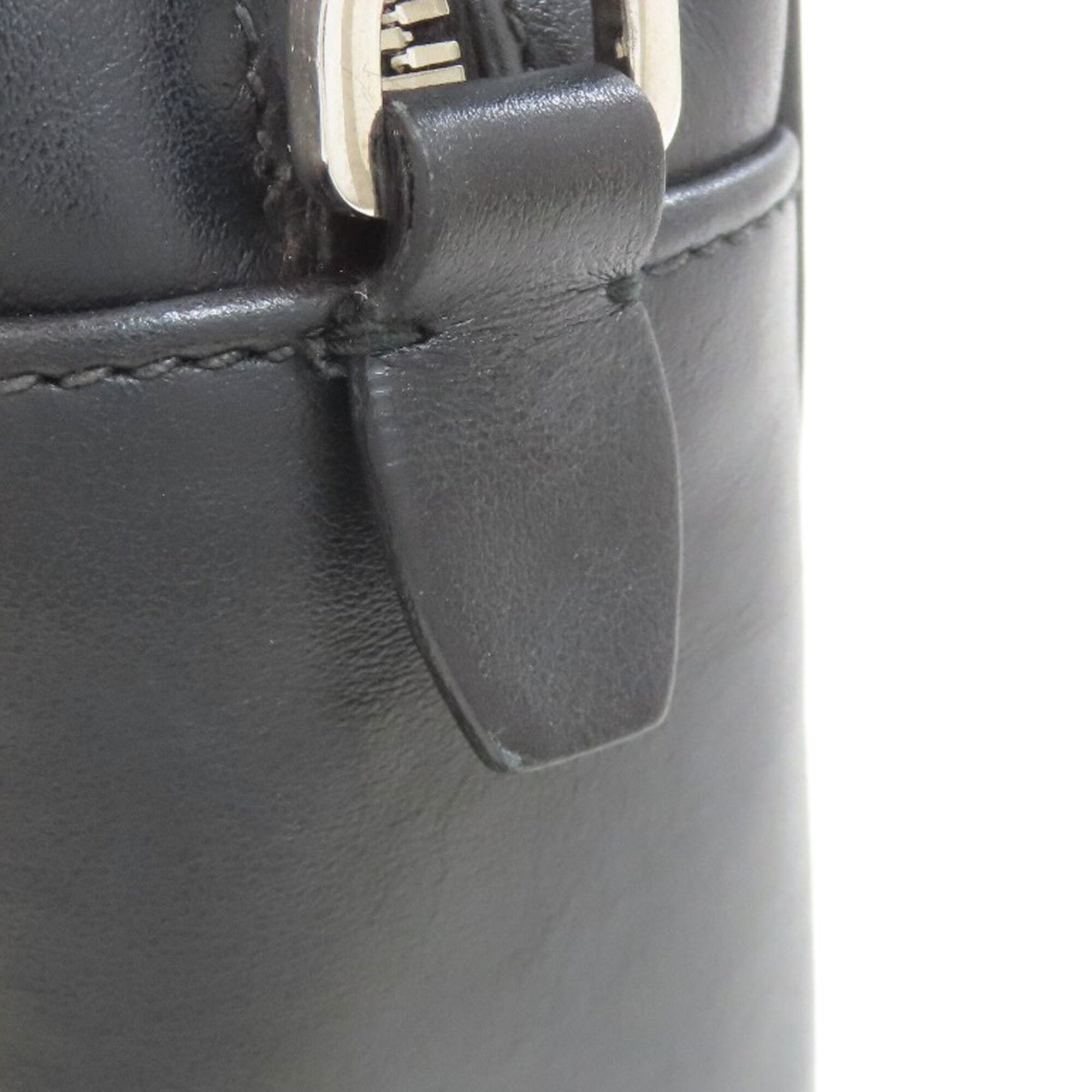 Prada Black Leather Shoulder Bag
