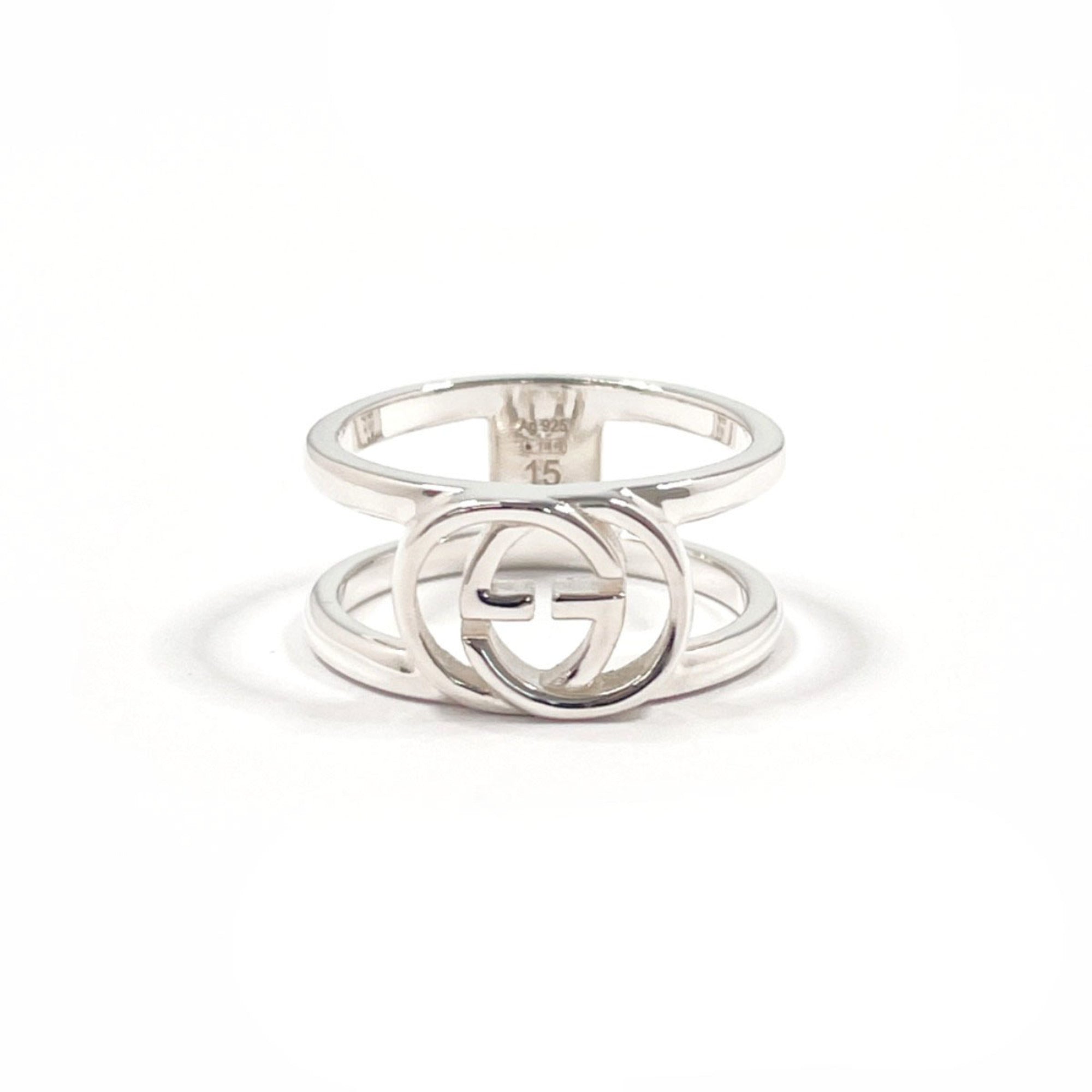 Gucci Silver Silver 925 Band Ring (Pre-Owned)