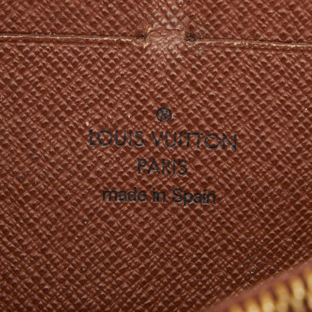 Louis Vuitton Brown Pvc Long Wallet