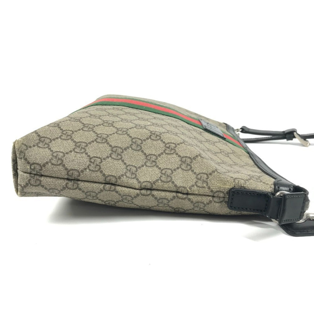 Gucci Beige Gg Supreme Shoulder Bag (Pre-Owned)