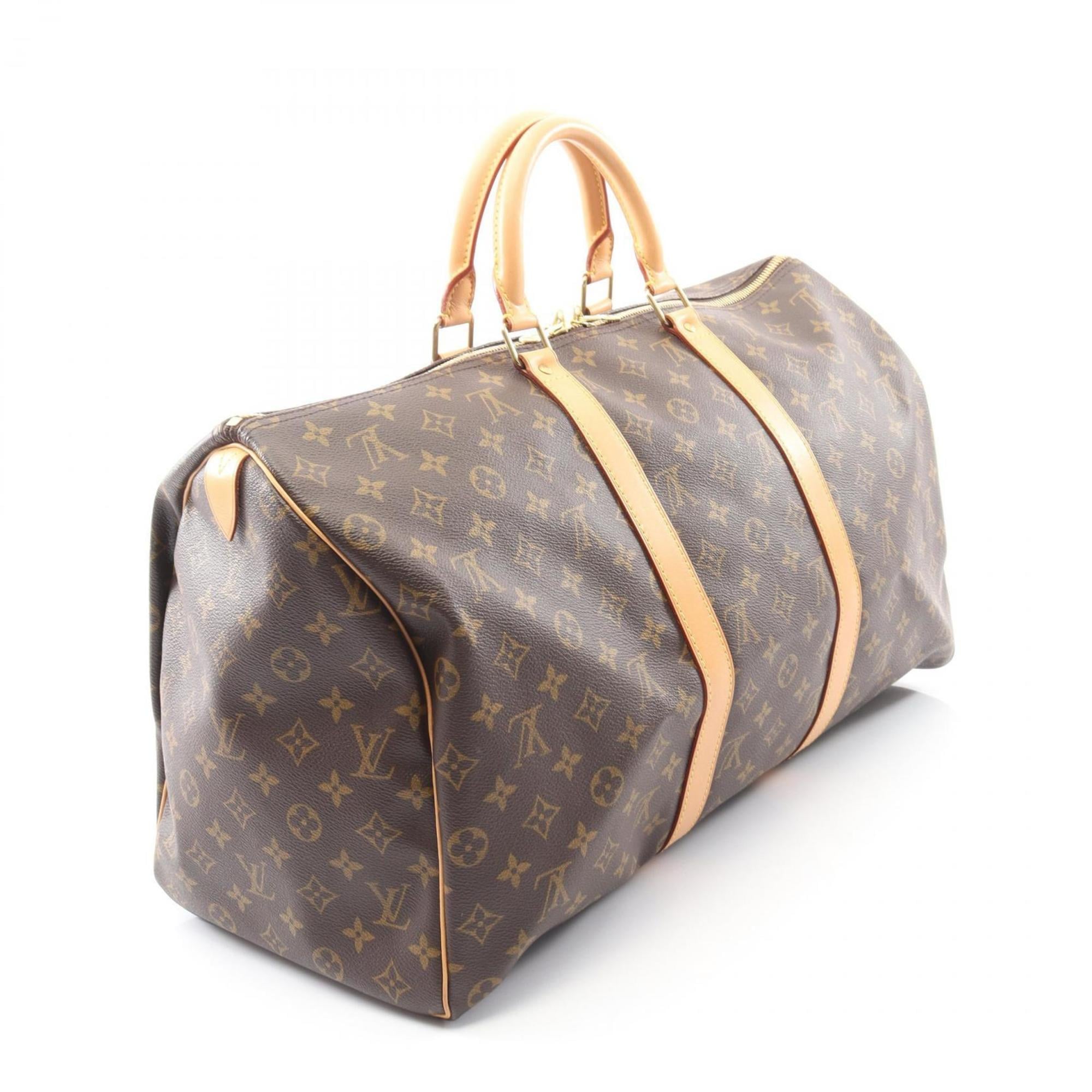 Louis Vuitton Brown Monogram Monogram Boston Bag