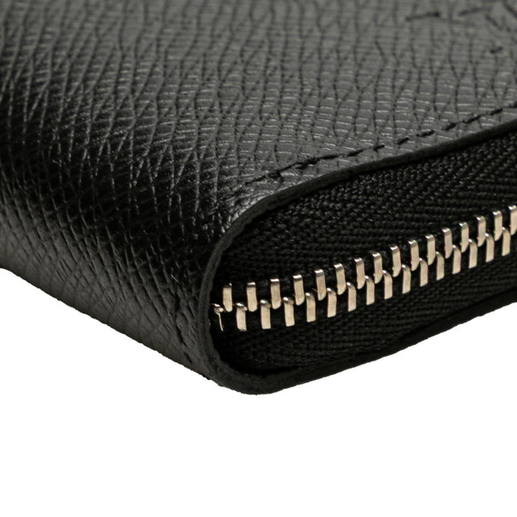 Louis Vuitton Taiga Ardoise Black Leather Coin Purse/Coin Case