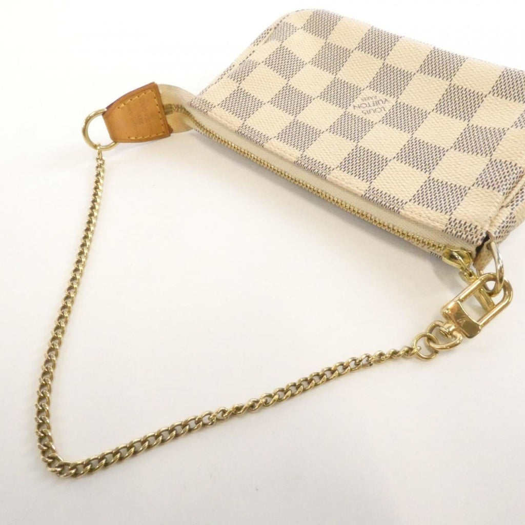 Louis Vuitton Azur Coated Canvas Pochette Pouch