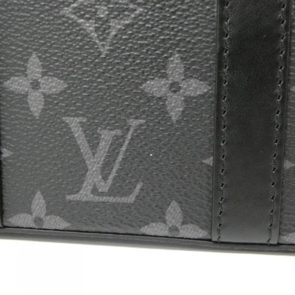 Louis Vuitton Black Coated Canvas Shoulder Bag