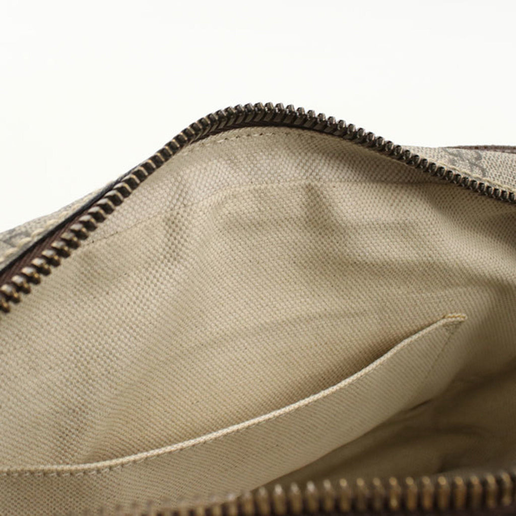 Gucci Beige Pvc Leather Sling Bag (Pre-Owned)