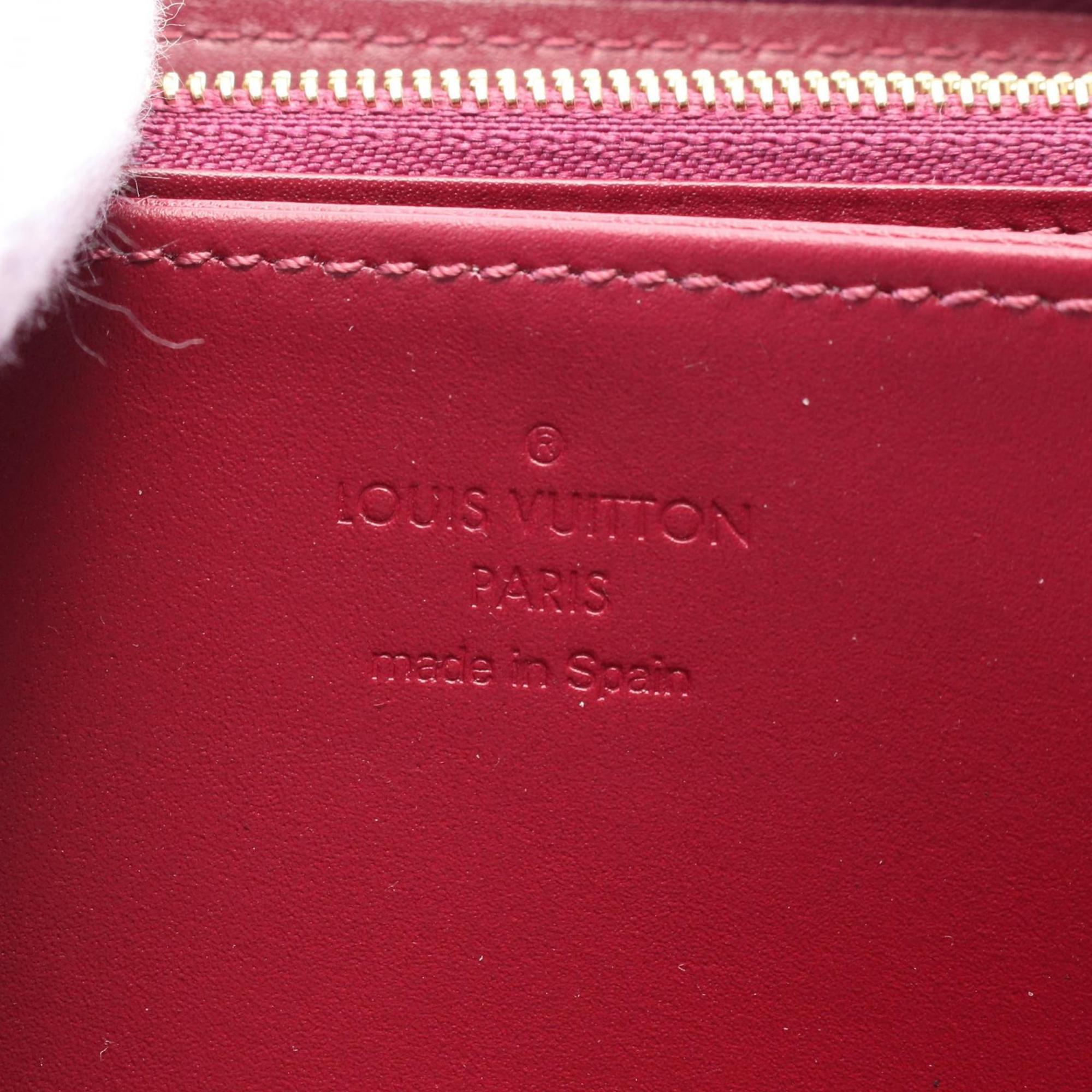 Louis Vuitton Bordeaux Rouge Monogram Vernis Long Wallet