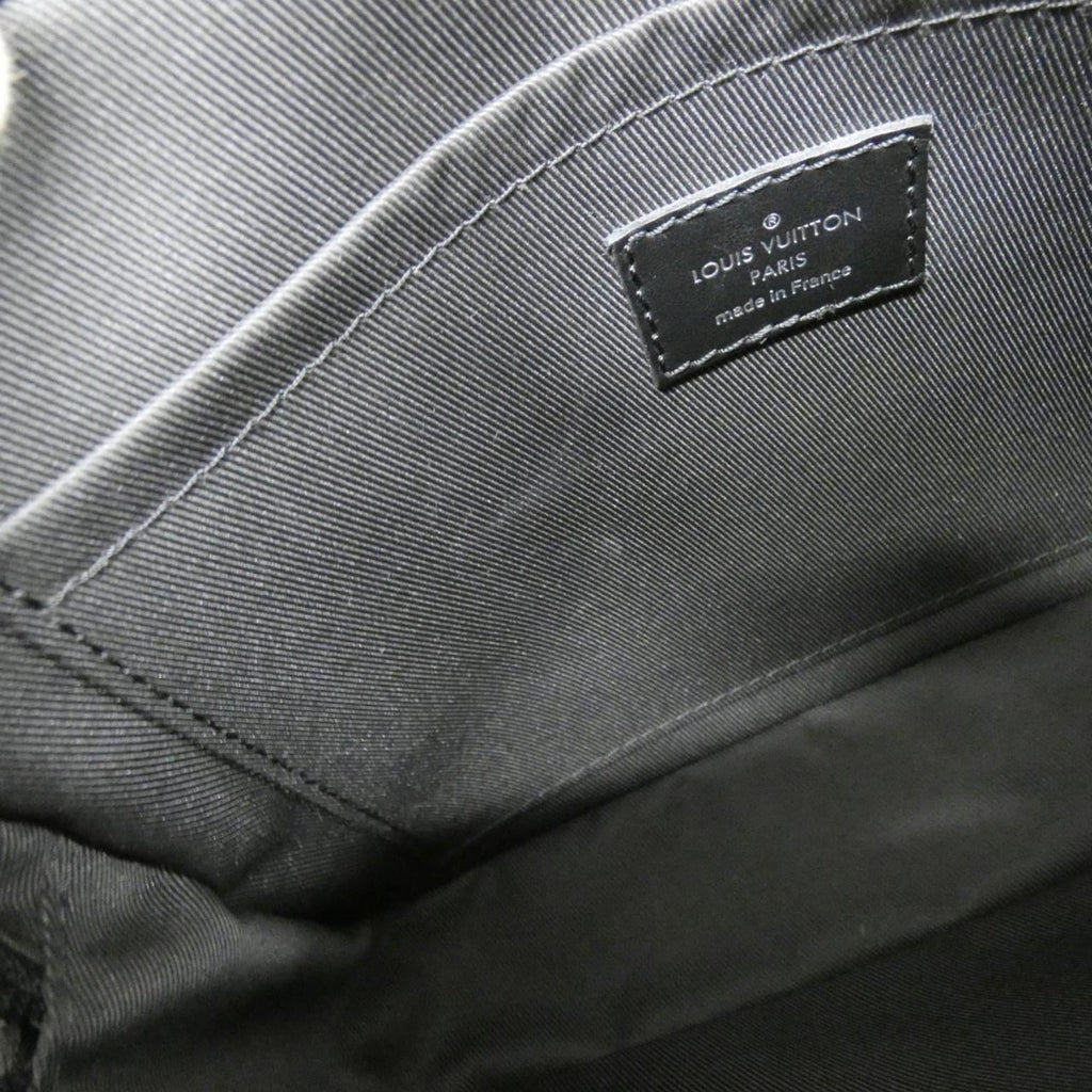 Louis Vuitton Black Coated Canvas Shoulder Bag
