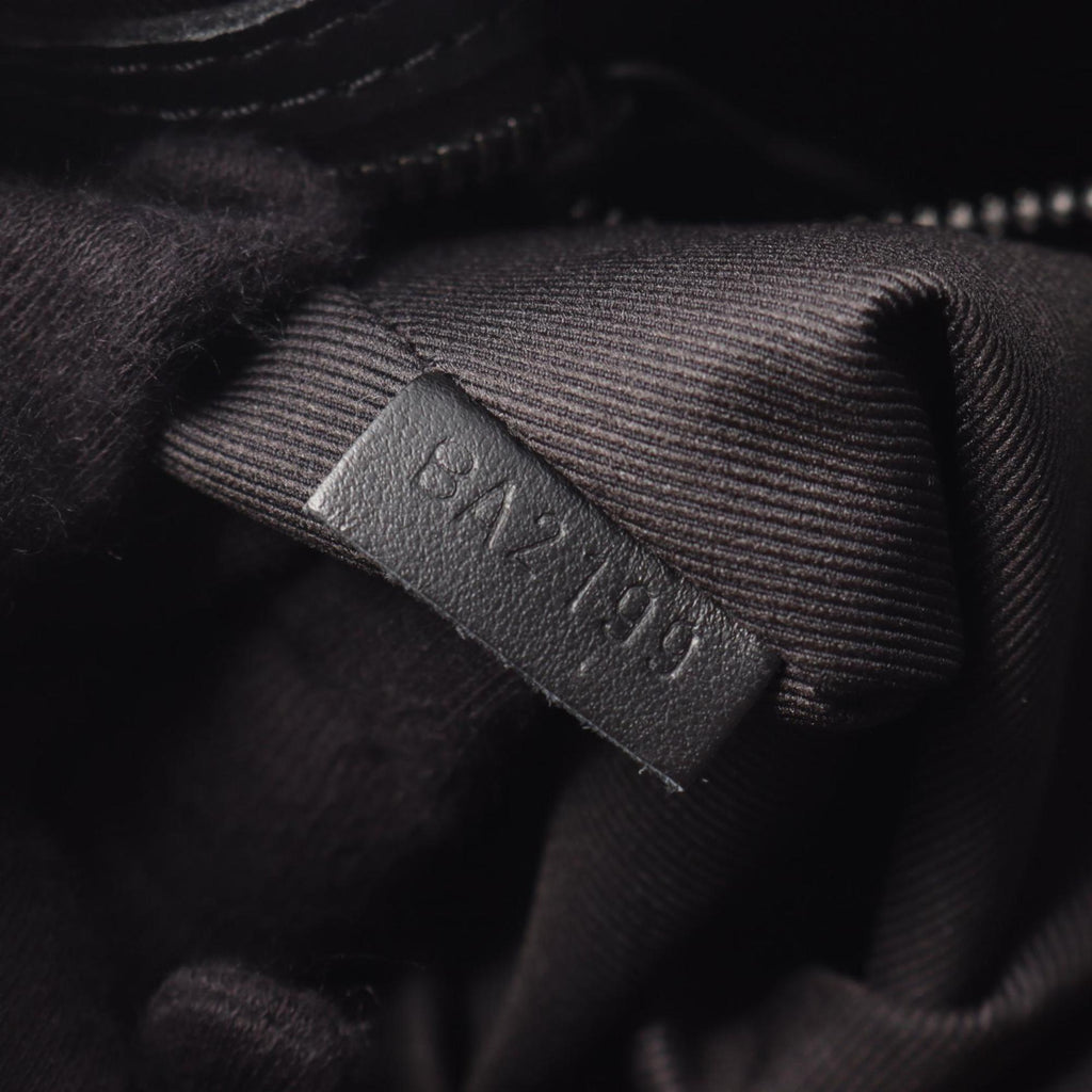 Louis Vuitton Black Multi-Color Noir Leather Boston Bag
