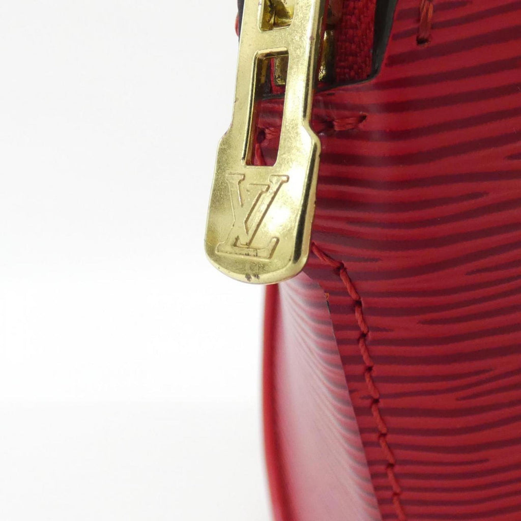 Louis Vuitton Red Color Leather Handbag