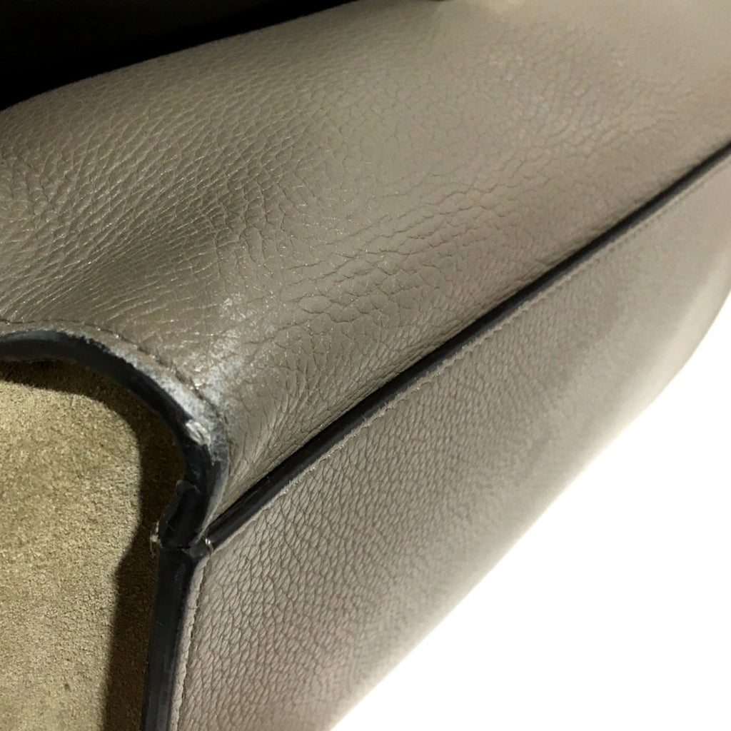 Celine Gray Leather Handbag