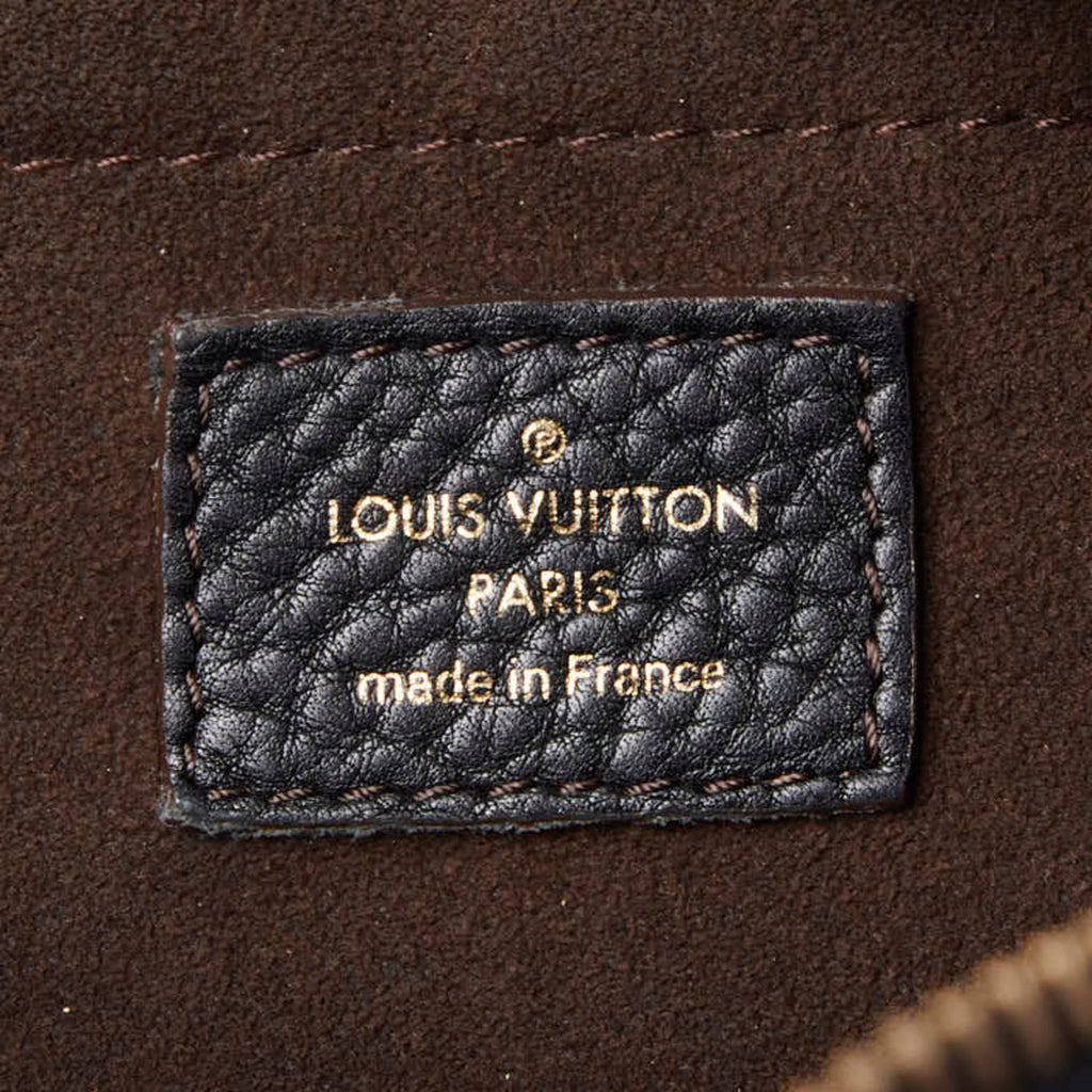 Louis Vuitton Black Noir Leather Shoulder Bag