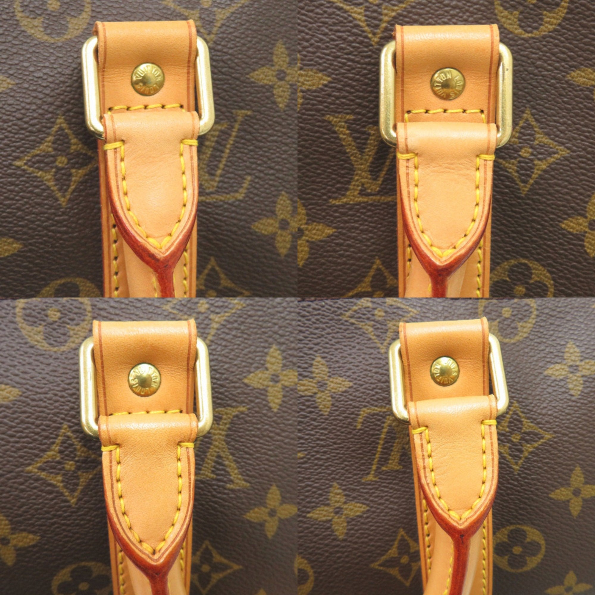 Louis Vuitton Brown Monogram Canvas Boston Bag