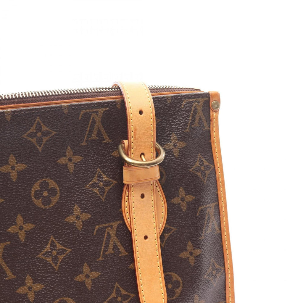 Louis Vuitton Brown Coated Canvas Pvc Monogram Leather Tote Bag